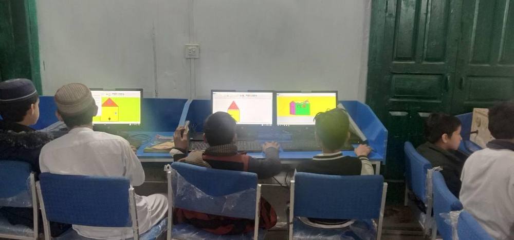 Where it all begins — IT Lab, GHS Jijal