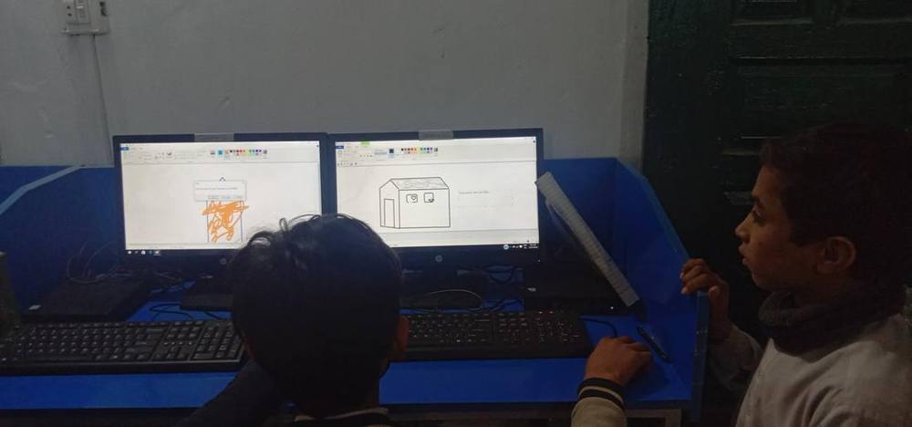 Practice makes progress — IT Lab, GHS Jijal