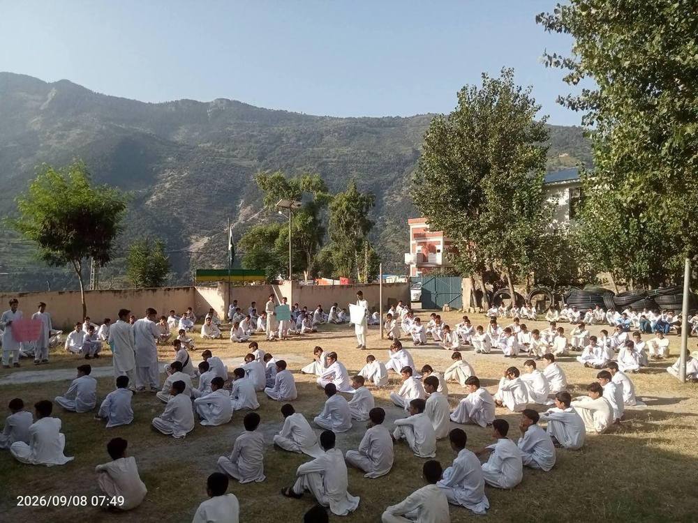 Our natural classroom — GHS Jijal