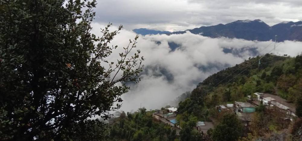 A sea of clouds — Dhup Valley, Jijal