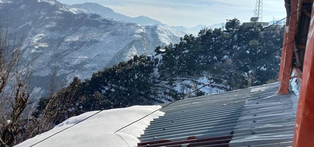 Snow on the rooftops — Dhup Valley, Jijal